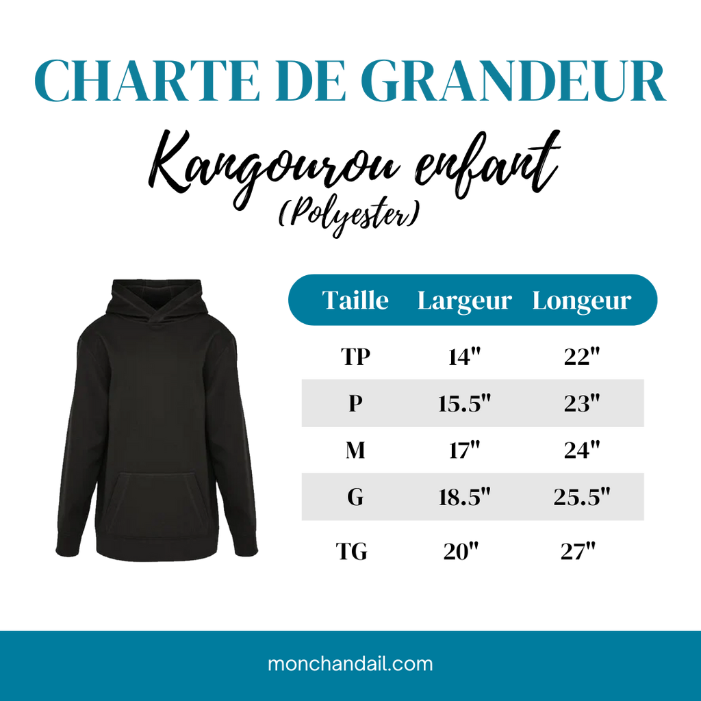 Kangourou enfant  - Édition limitée Grizzly Ste-Julie
