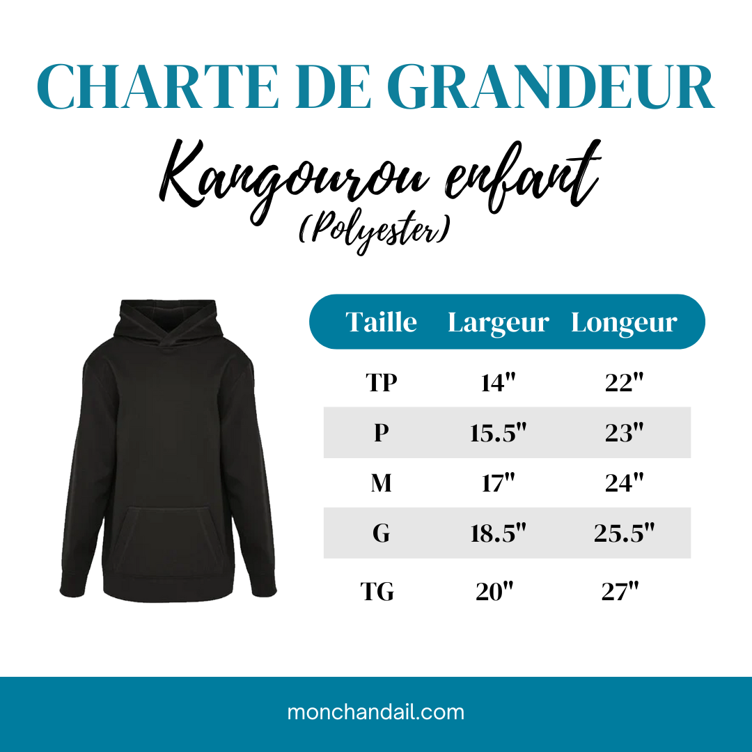 Kangourou enfant  - Édition limitée Grizzly Ste-Julie