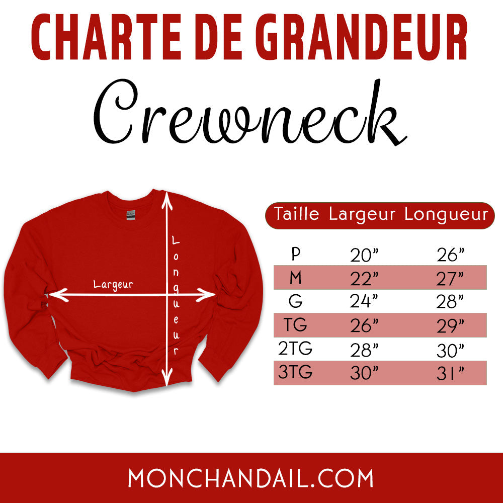 Crewneck adulte - Maman Grizzly
