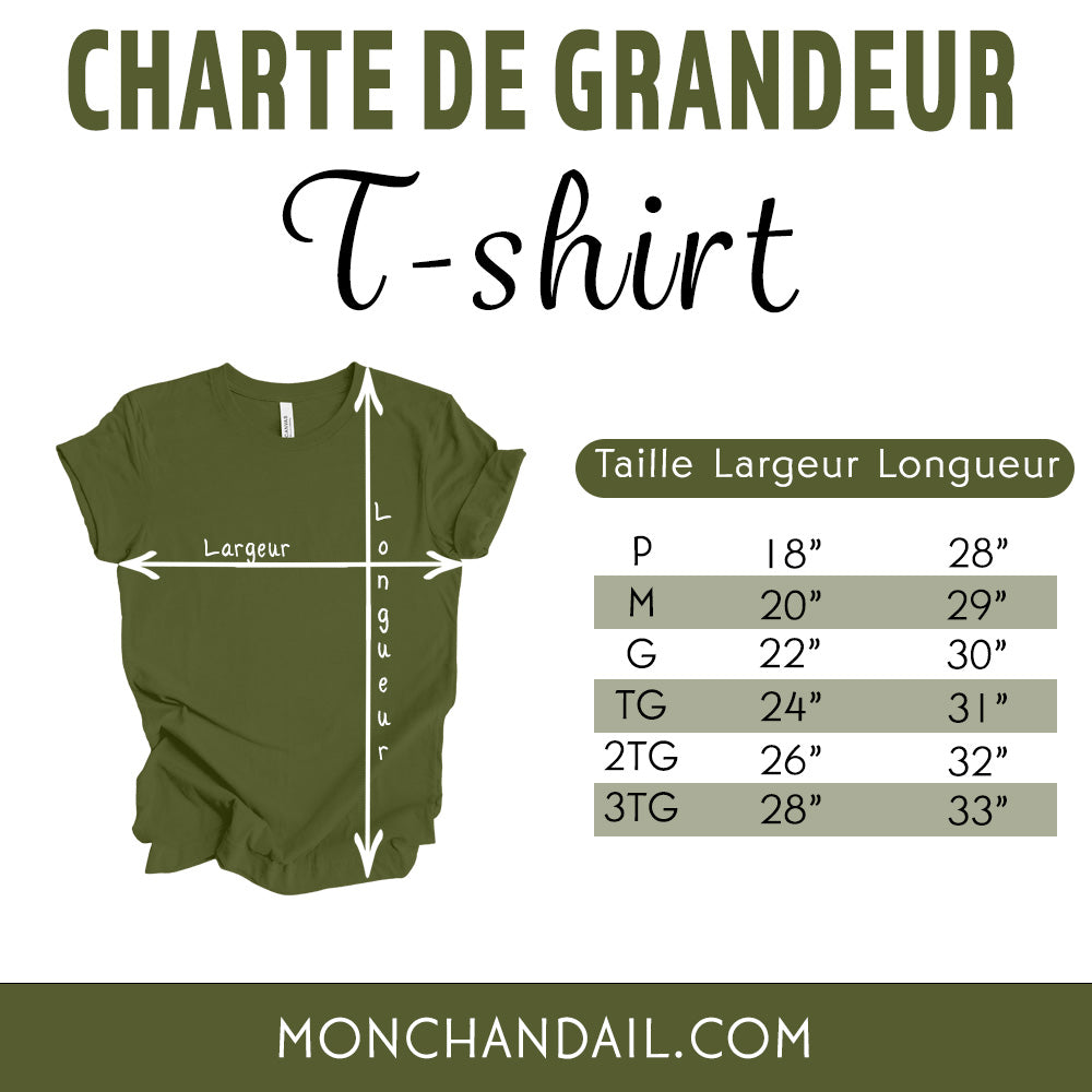 T-shirt adulte - Maman Grizzly