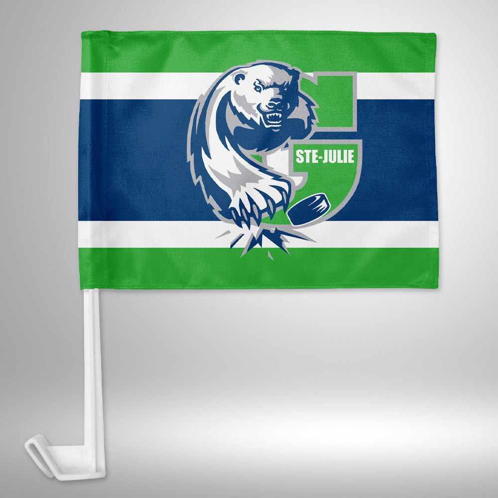 Drapeau d'auto - Grizzly