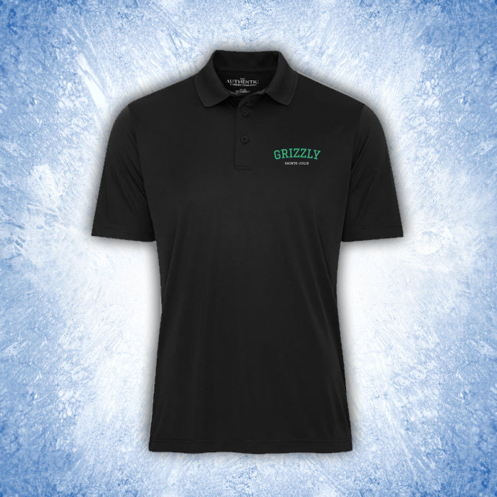 Polo pour homme - Grizzly de Sainte-Julie