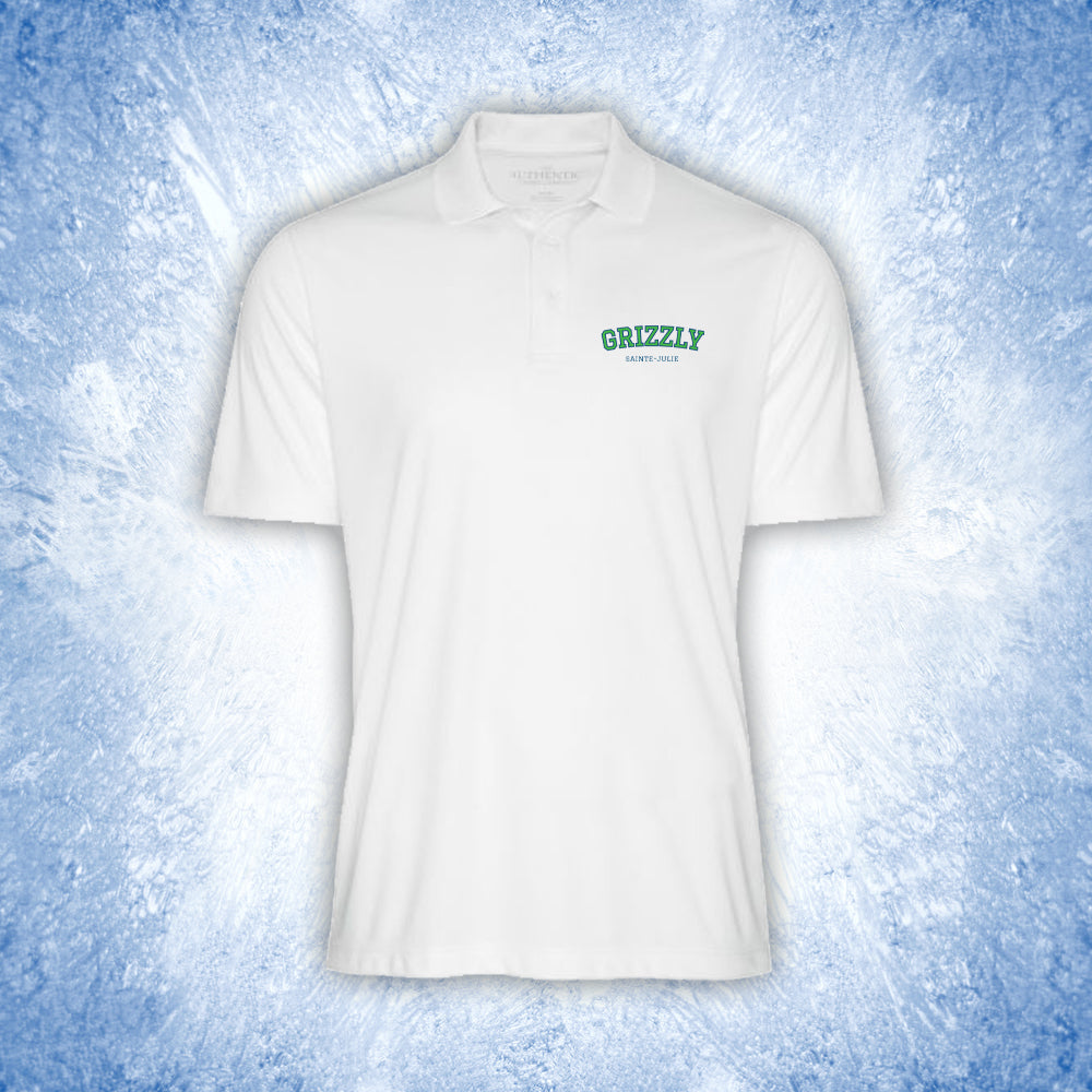 Polo pour homme - Grizzly de Sainte-Julie