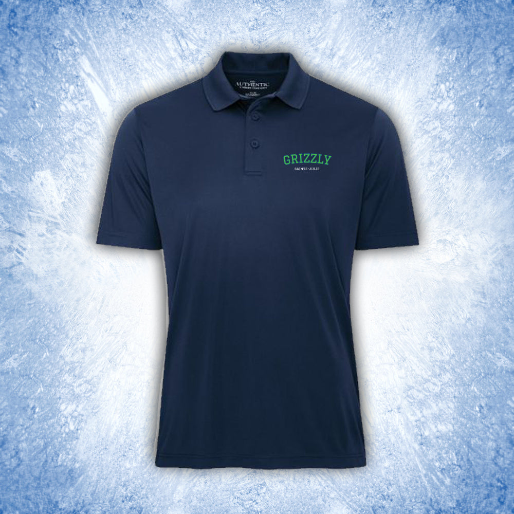 Polo pour homme - Grizzly de Sainte-Julie
