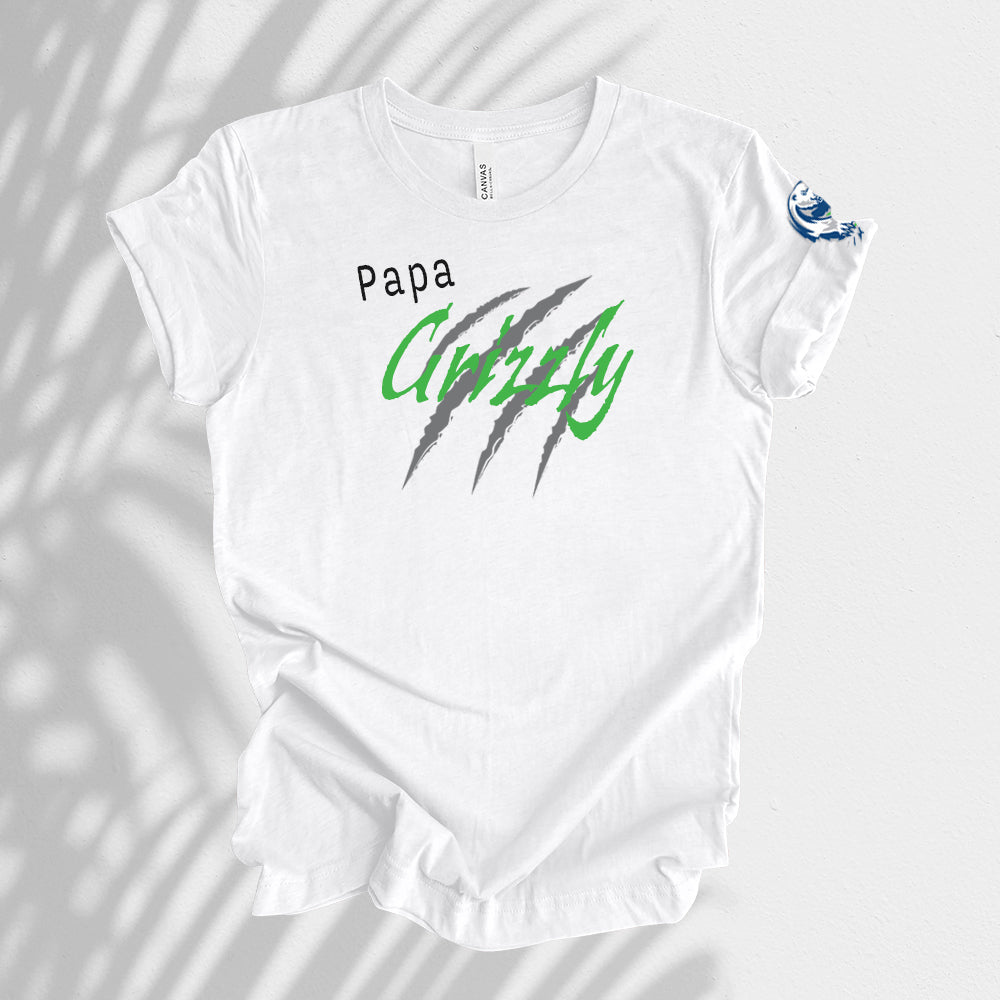 T-shirt adulte - Papa Grizzly