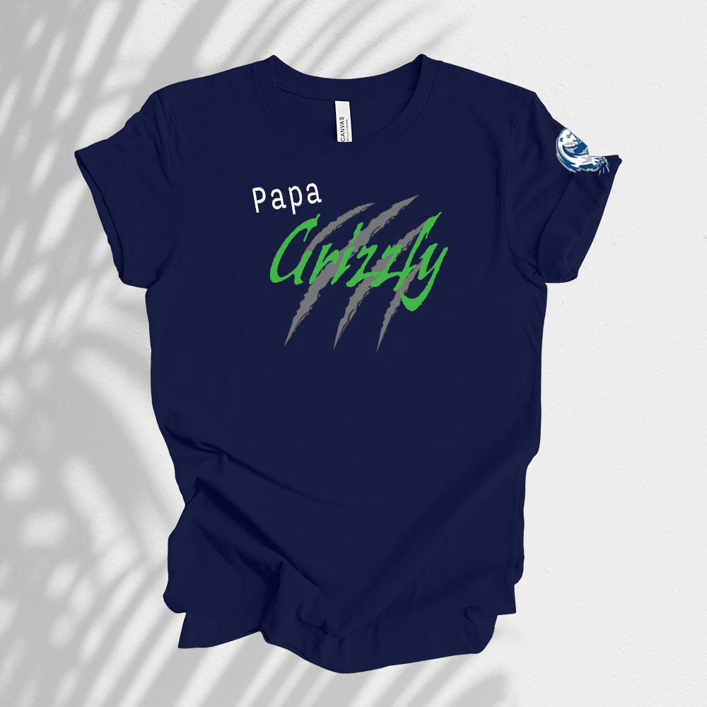 T-shirt adulte - Papa Grizzly