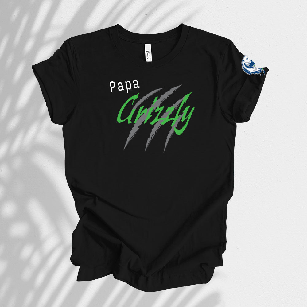 T-shirt adulte - Papa Grizzly