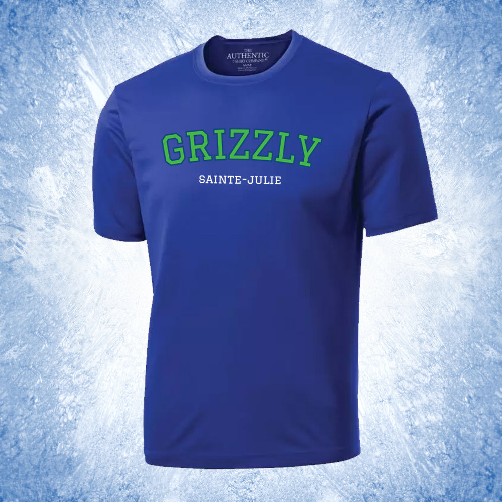 T-shirt pour adulte  - Grizzly Sainte-Julie
