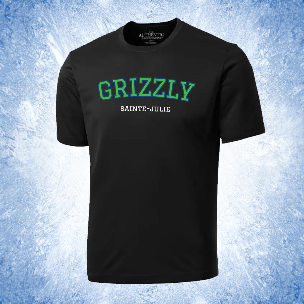 T-shirt pour adulte  - Grizzly Sainte-Julie