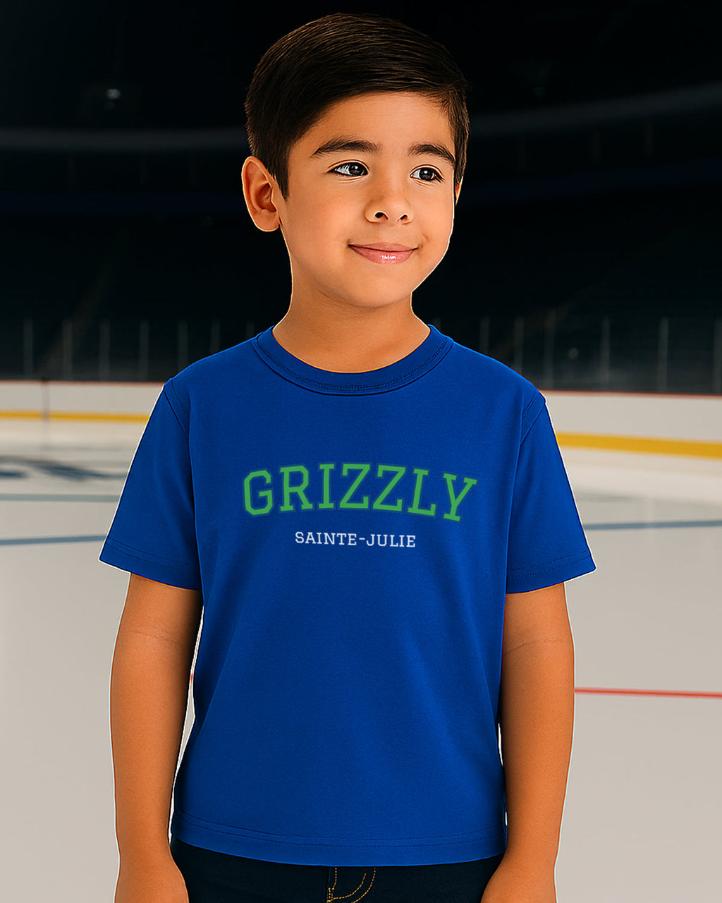 T-shirt pour enfant - Grizzly de Sainte-Julie