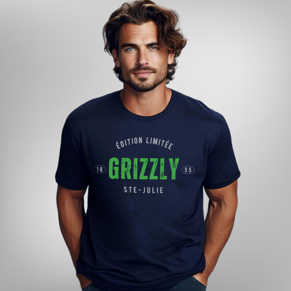 T-shirt adulte - Édition limitée Grizzly Ste-Julie