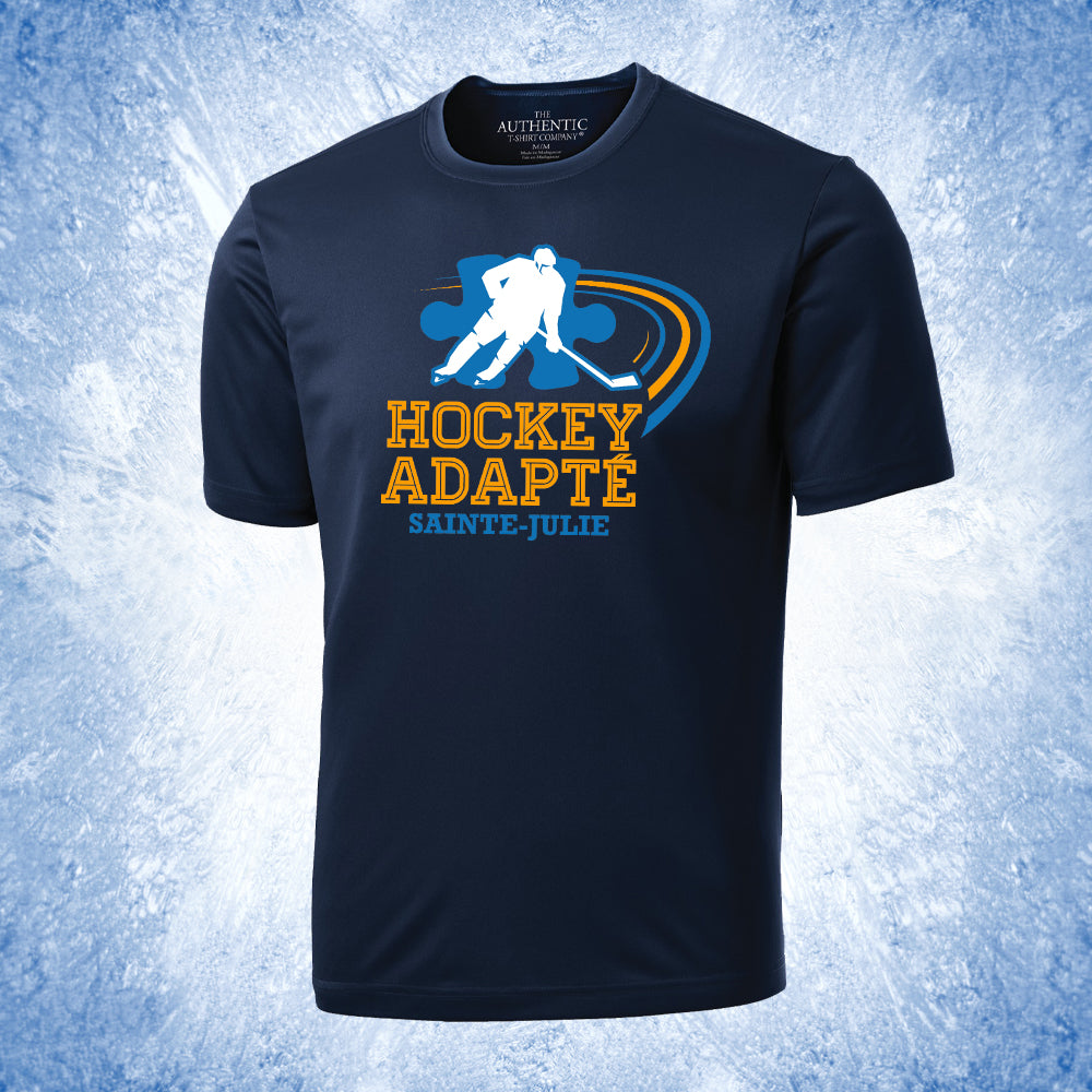 Chandail à manches courtes pour adulte - Hockey adapté