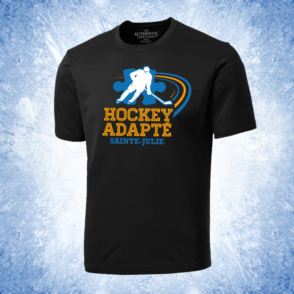 Chandail à manches courtes pour adulte - Hockey adapté