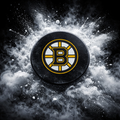 Rondelle souvenir des Bruins de Boston
